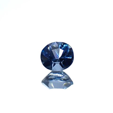 タトゥーアクアマリン ブラジル・ミナスジェライス州タトゥー鉱山産 0.14ct[240226071]3.4x3.1mm前後