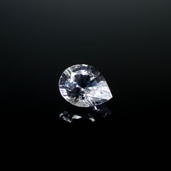 カラーレスサファイア スリランカ産 0.36ct [250830976]5x3.9mm前後