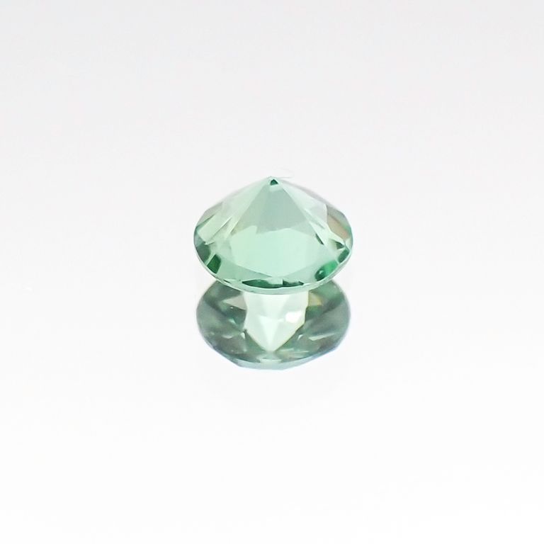 パライバトルマリン(宝石名トルマリン/別名パライバ・トルマリン) ブラジル・パライバ州バターリャ鉱山産 0.099ct 識別済[20096270]3×3mm前後