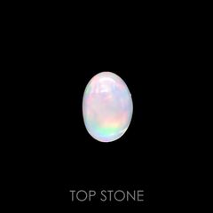 メキシコオパール(宝石名オパール) メキシコ産 1.488ct ソ付(彩珠)[210712133]7.9×5.9mm前後