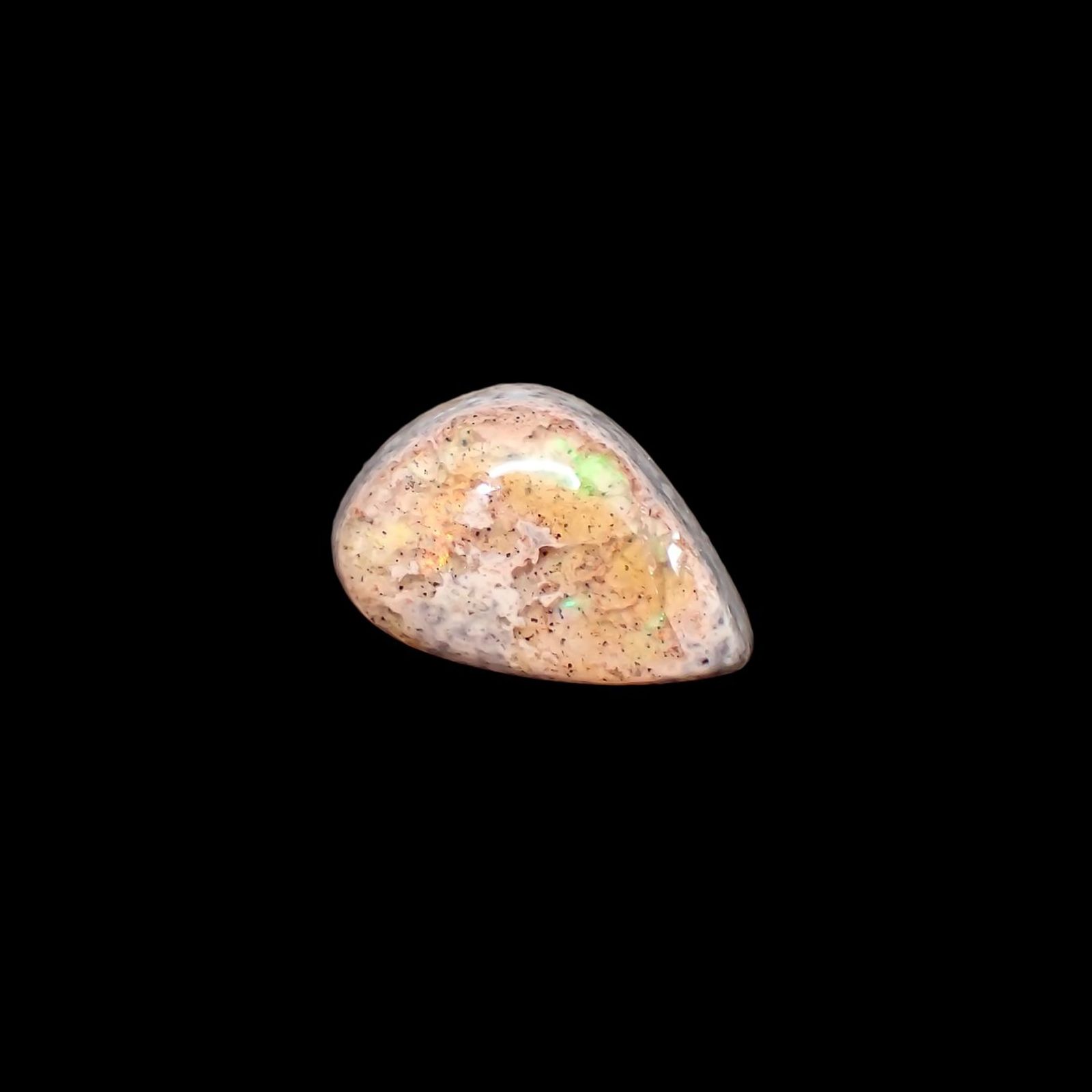 カンテラオパール メキシコ産 4.08ct / 13.3x8.7mm前後[251015300]