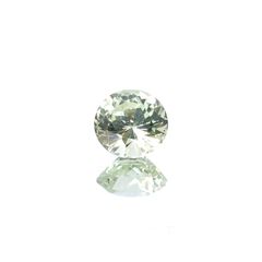 アイスライムブルーサファイア(宝石名サファイア)マダガスカル/オーストラリア産 識別済 0.52ct / 4.8x4.6mm前後 [220817364]