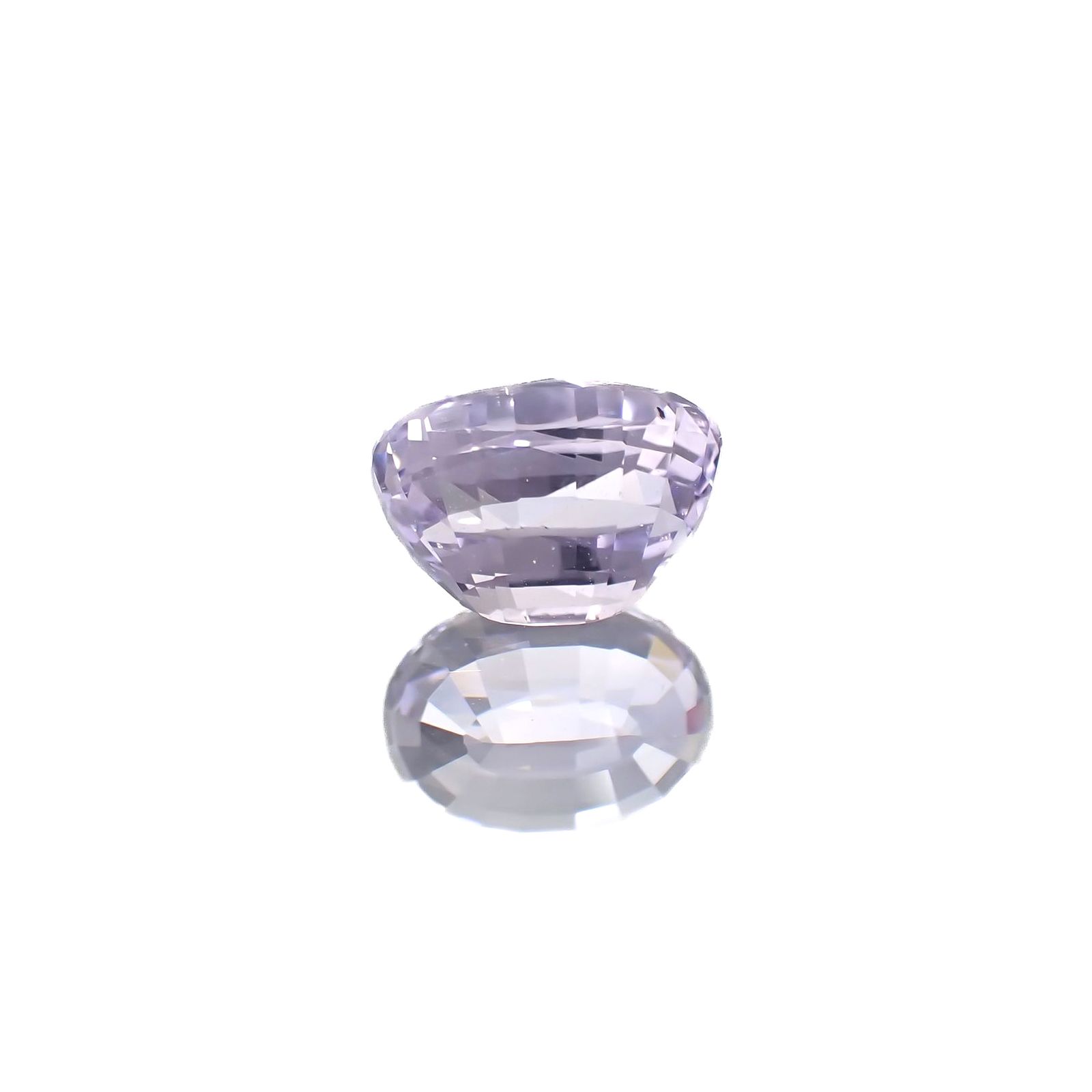 ラベンダーサファイア(宝石名サファイア)スリランカ/マダガスカル産 識別済 1.69ct / 7.4x5.3mm前後 [220817461]