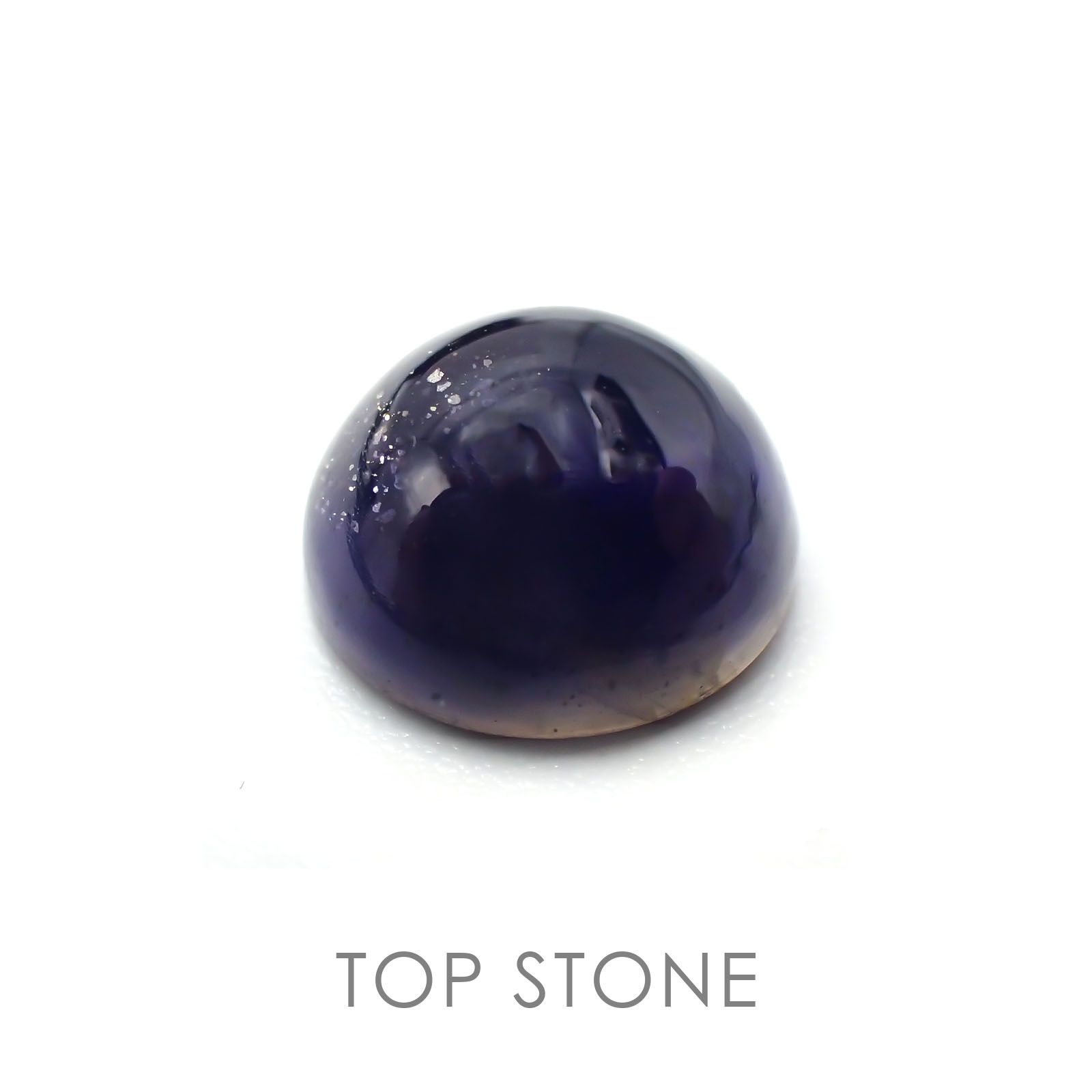 アイオライトサンストーン ブラジル産 ルース 1.88ct[21039616]7.9×7.9mm前後