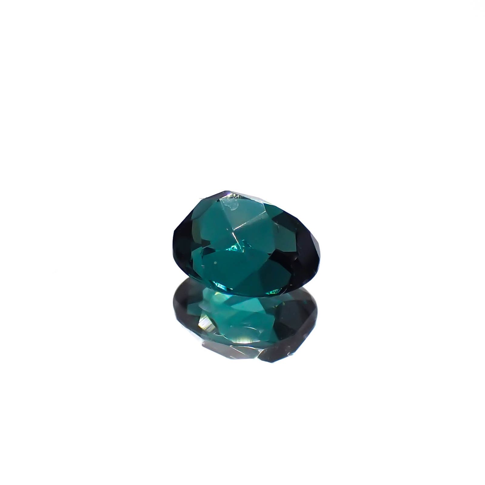 ブルーグリーントルマリン ブラジル産 0.90ct[240527538]6.5x5.6mm前後