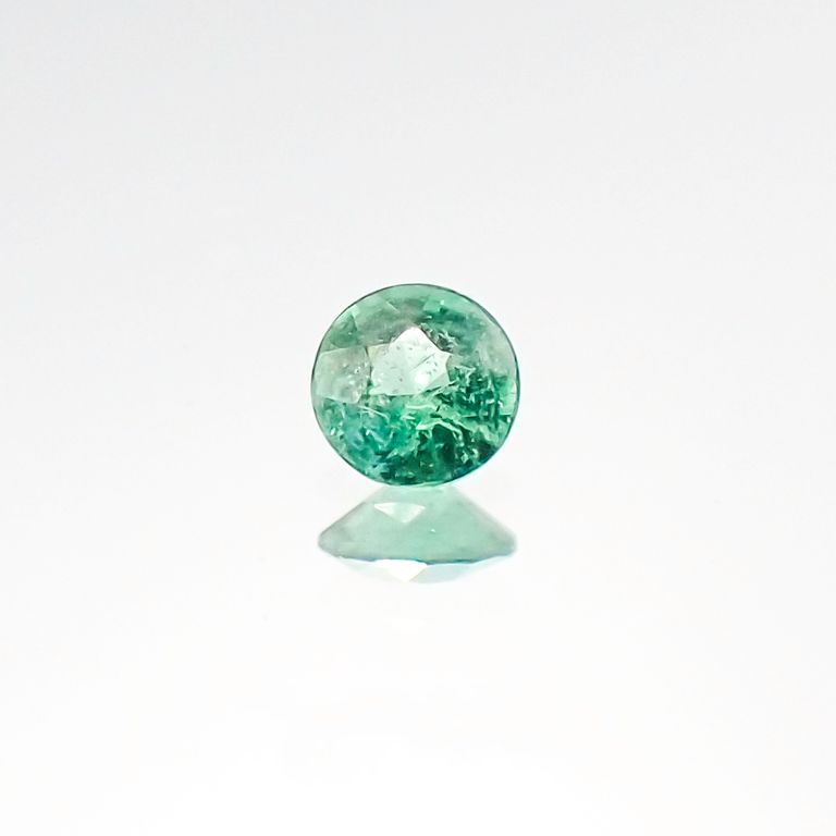 パライバトルマリン ブラジル産 ルース 0.086ct[20106292]2.8×2.8mm前後