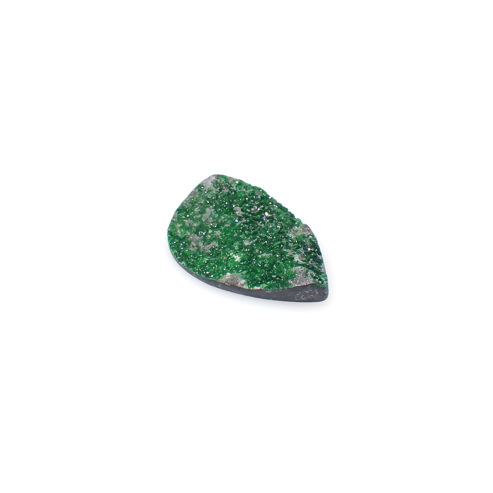 ウバロバイト 原石 ロシア産 11.70ct[240326447]20.4x14.5mm前後