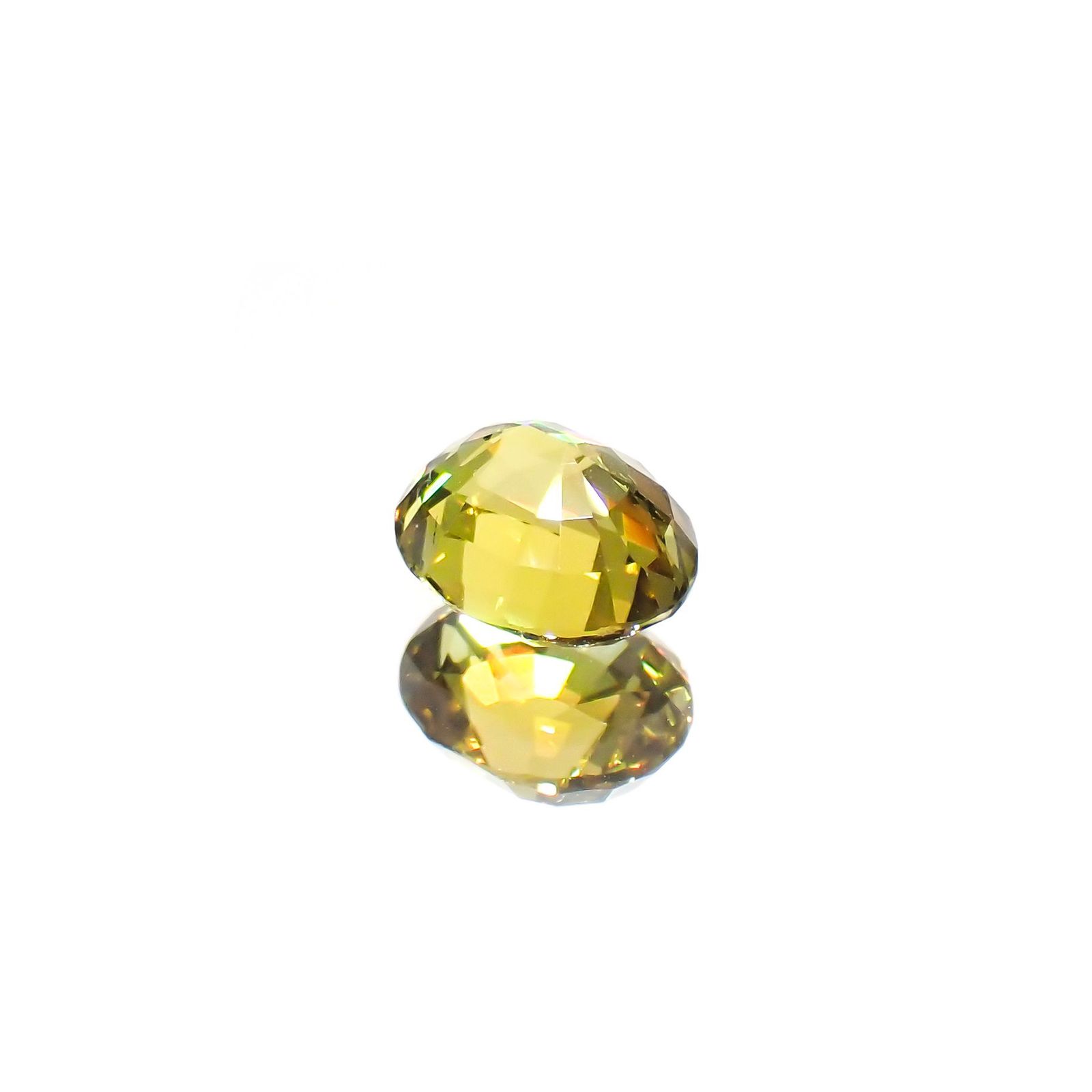 マリガーネット(宝石名グロッシュラー アンドラダイト・ガーネット)マリ共和国産 1.41ct 識別済[220115235]7x5.9mm前後