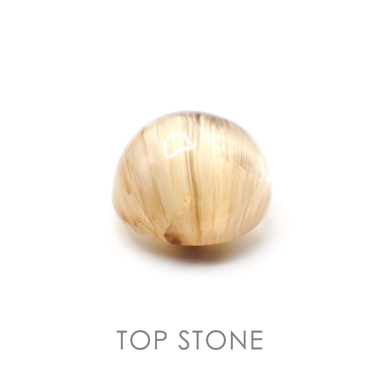 ベリルキャッツアイ ブラジル産 ルース 4.86ct[20127426]10×9.9mm前後