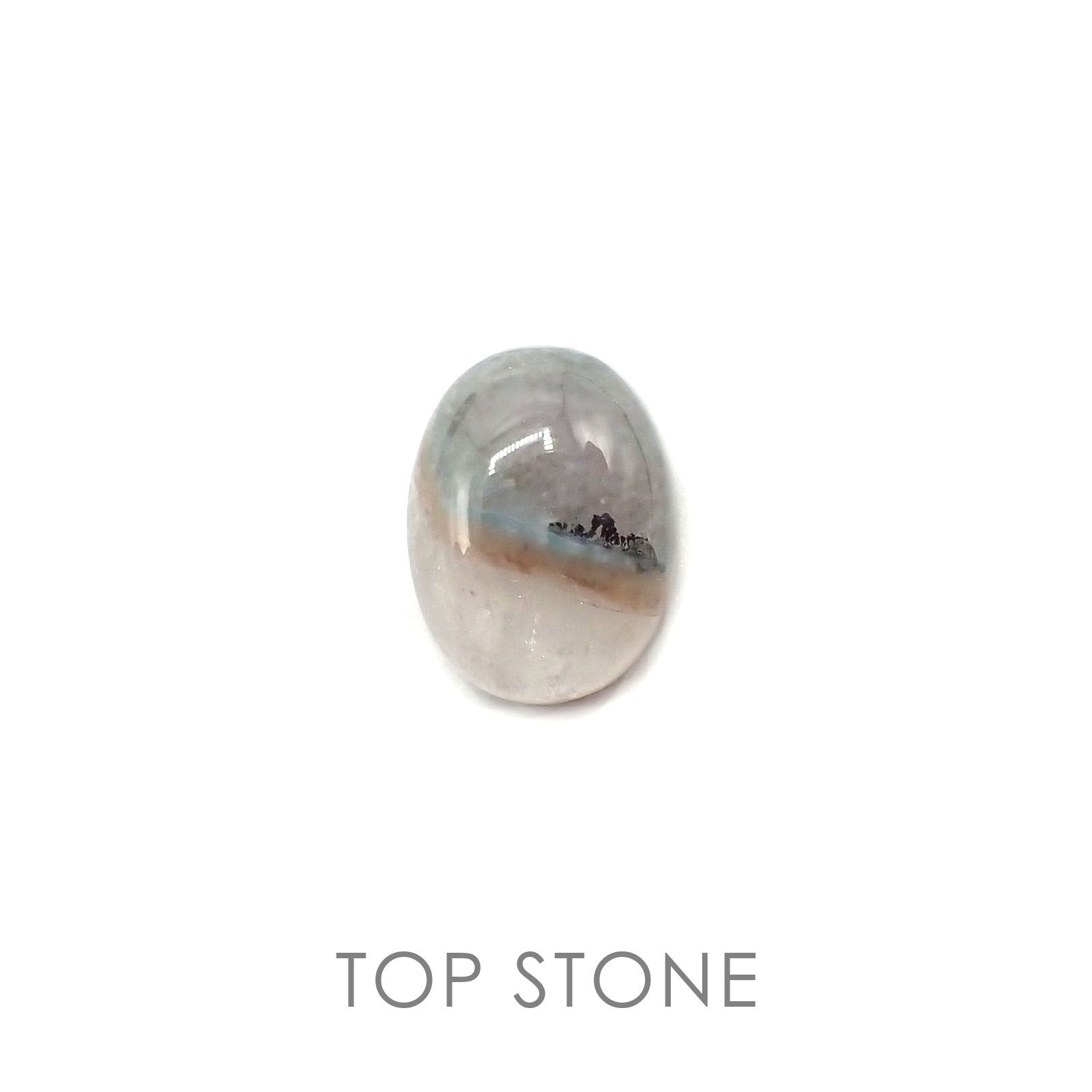 パライバクォーツ ブラジル産 ルース 8.87ct[20095696]15.8×11.9mm前後
