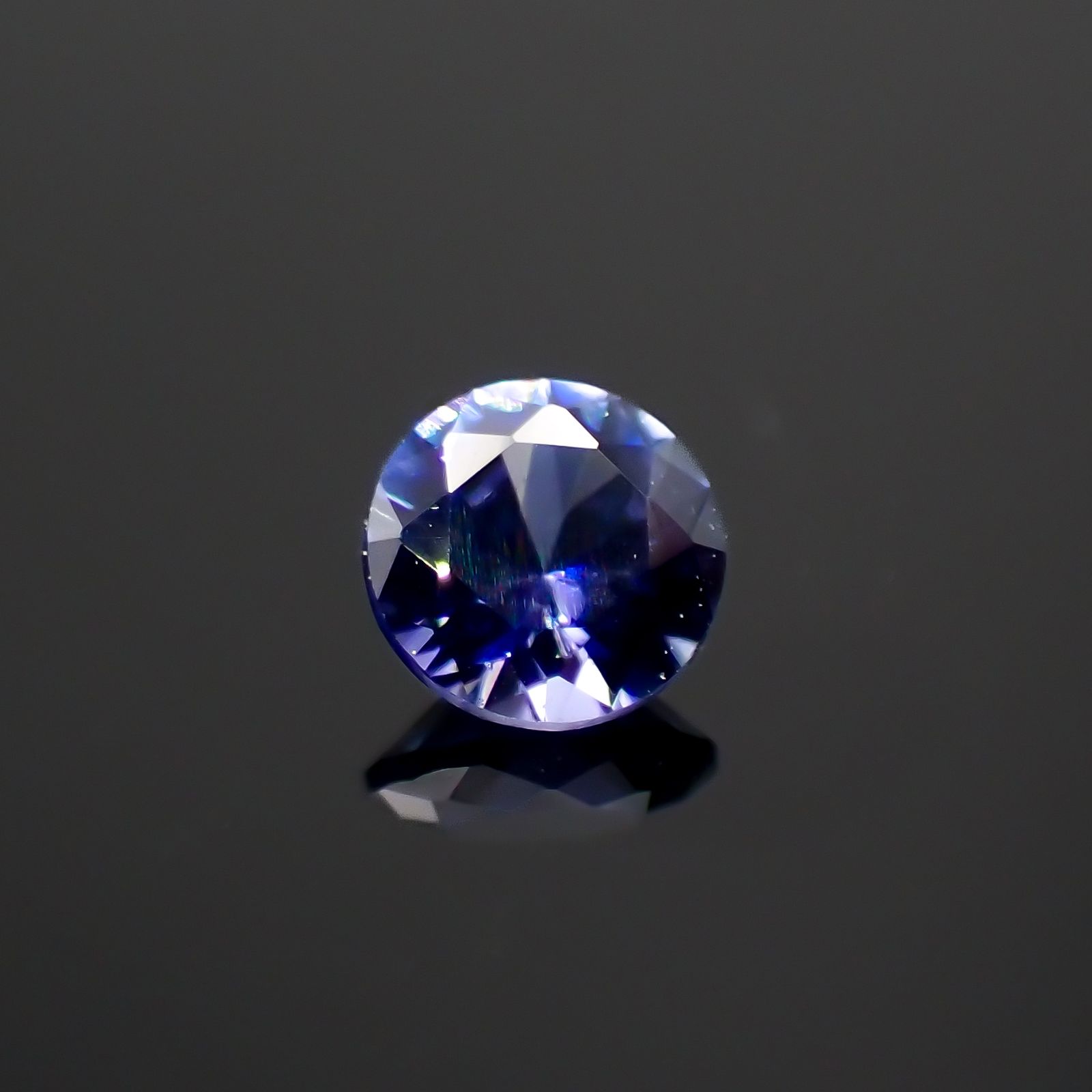 ベニトアイト アメリカ・カリフォルニア州産 0.087ct[230823216]2.7x2.7mm前後