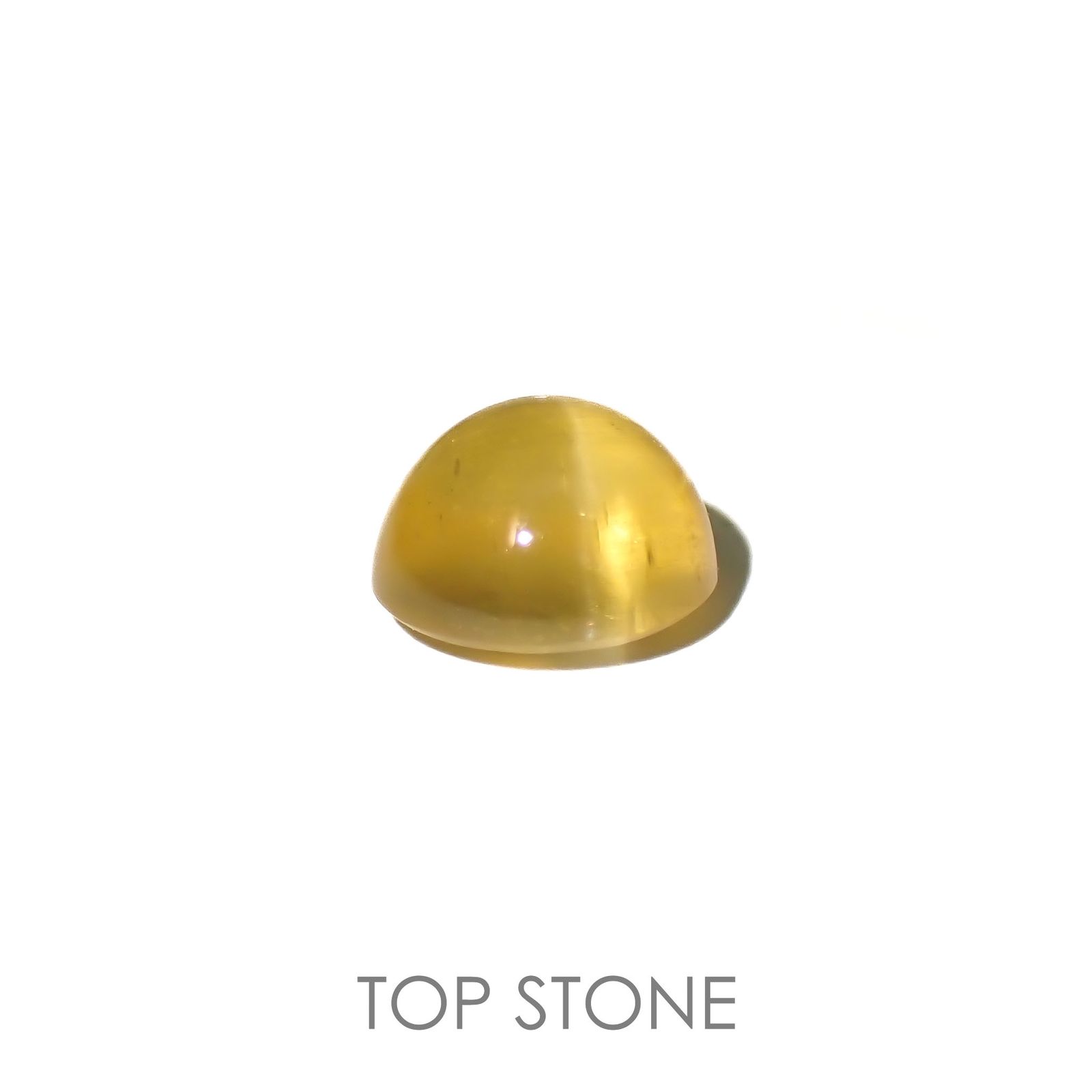 イエローベリルキャッツアイ(宝石名イエロー・ベリル キャッツアイ)ブラジル産 4.65ct 識別済[220917870]10.1x10mm前後