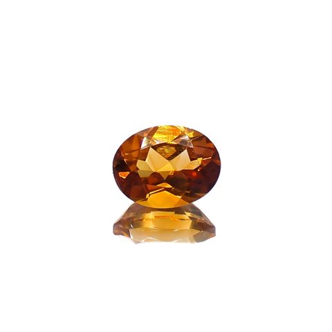 マデイラシトリン ブラジル・ミナスジェライス州産 1.21ct [250630580]8x6.1mm前後