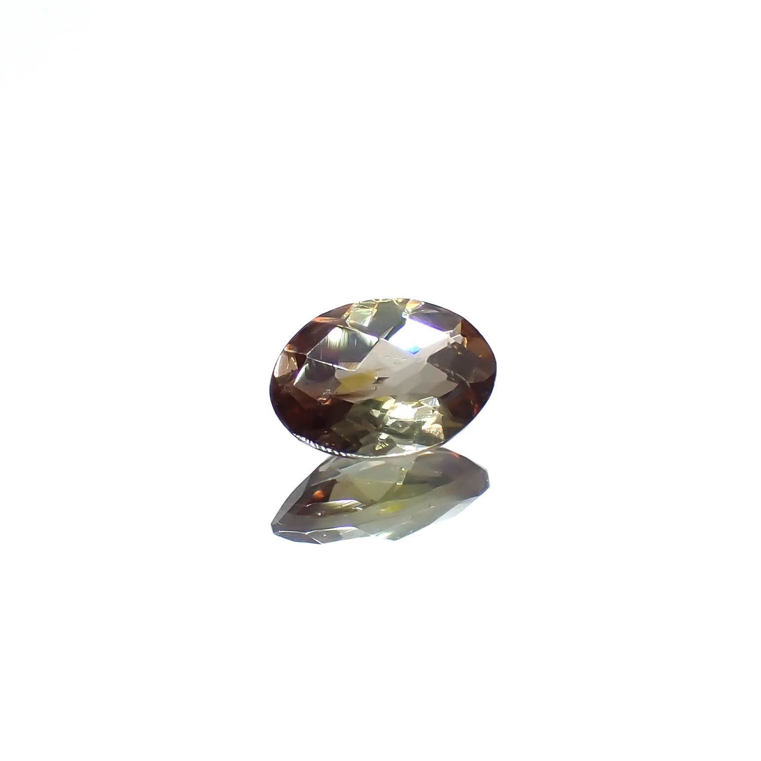 ◇チェッカーカット◇アンダリュサイト スリランカ/マダガスカル産 0.74ct[240226137]7x4.9mm前後