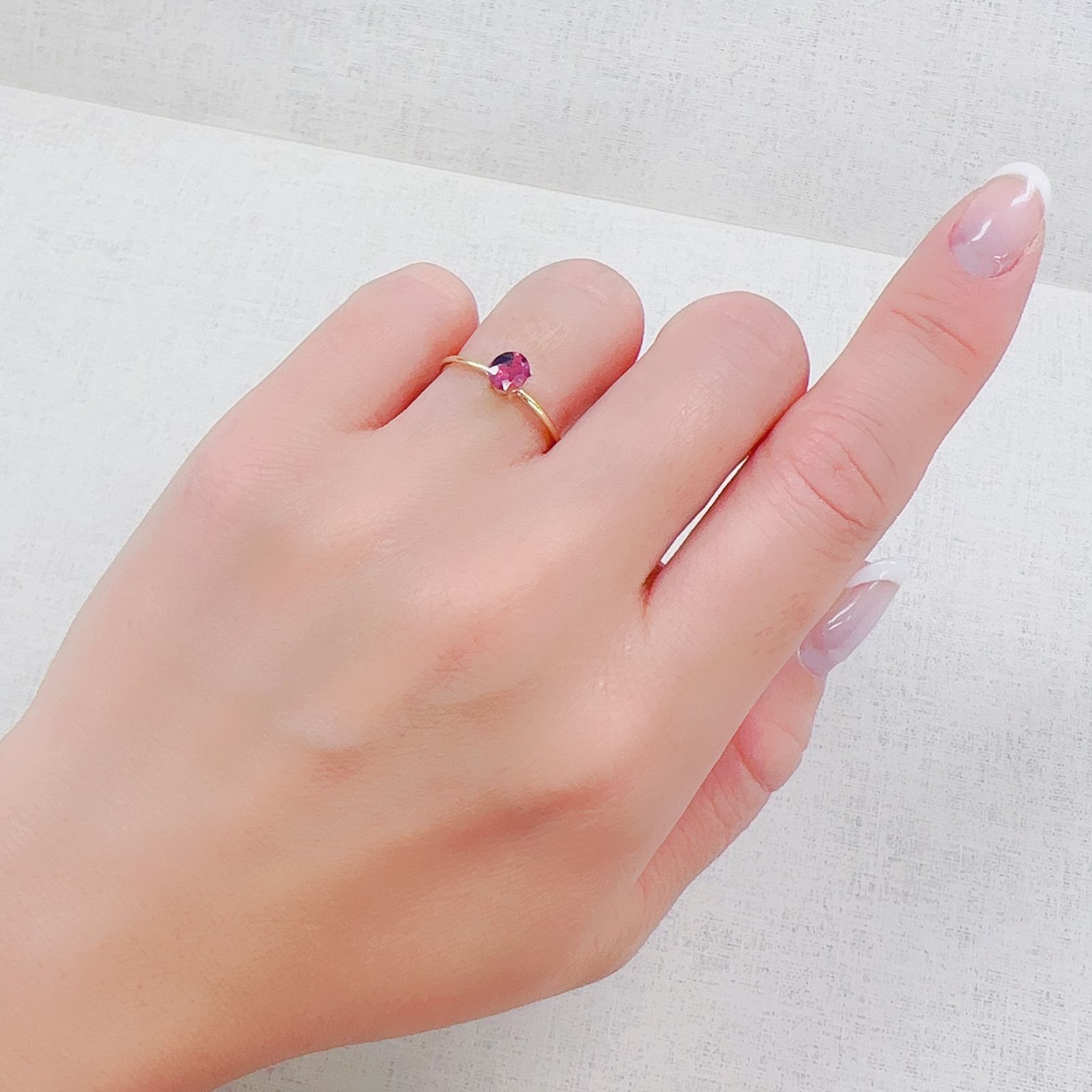 ウィンザーサファイア タンザニア・ウィンザー産 0.50ct [250521976]5.2x4.3mm前後