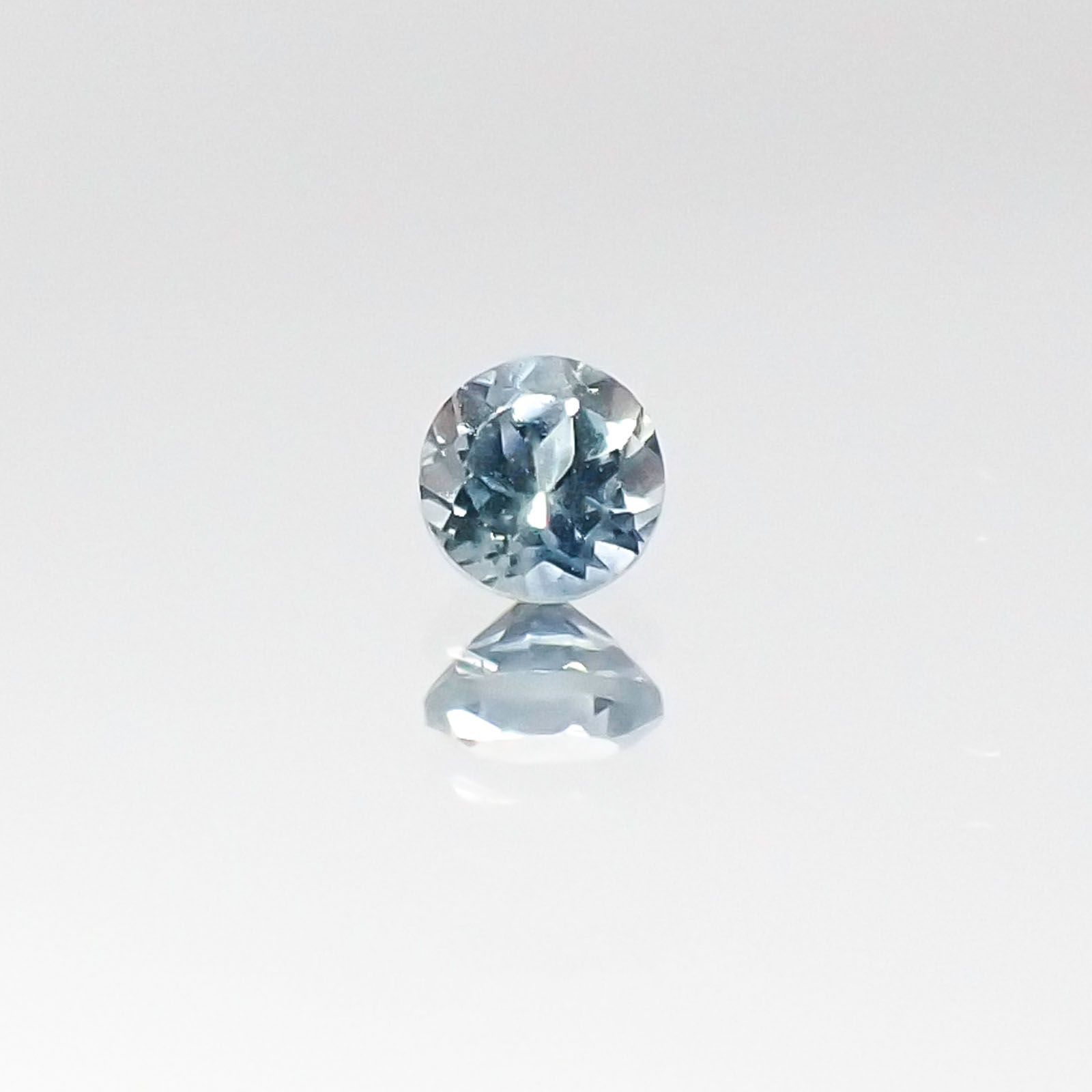 モンタナサファイア アメリカ産 ルース 0.16ct[20096058]3.1×3.1mm前後