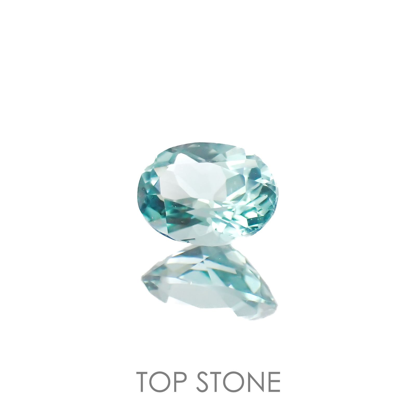 ブルートルマリン(宝石名トルマリン)アフガニスタン産 0.22ct 識別済[221018393]4.4x3.3mm前後