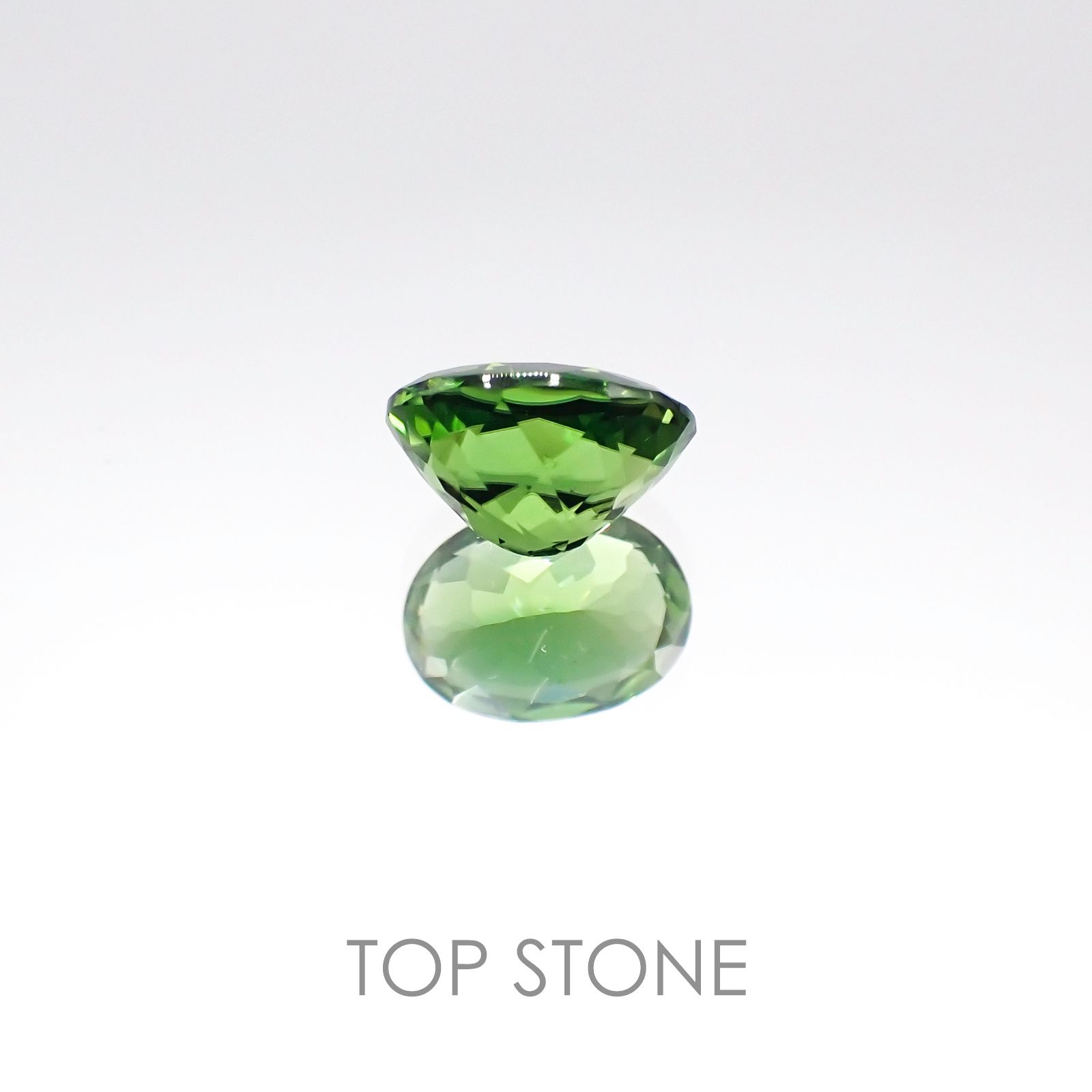 クロムトルマリン タンザニア産 ルース 0.79ct[20096209]6.8×4.9mm前後