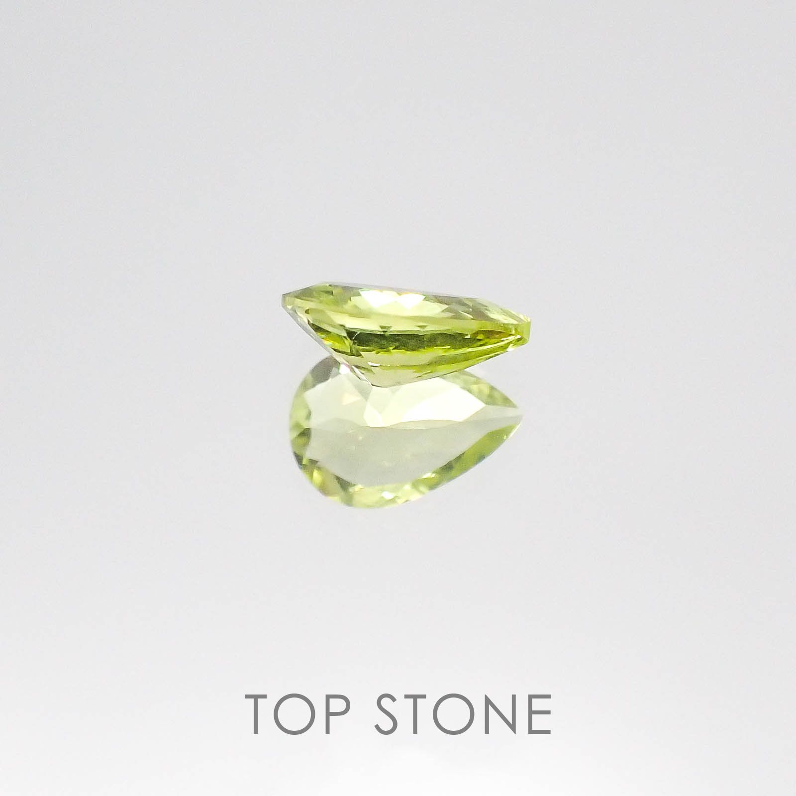 パロットクリソベリル インド産 ルース 0.41ct[20084678]6.2×4.1mm前後