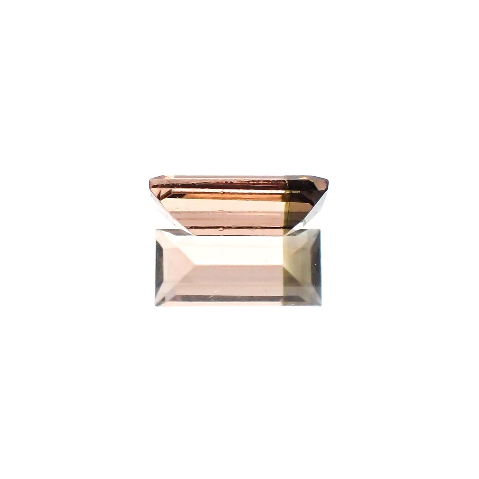 バイカラートルマリン(宝石名バイカラー・トルマリン)ブラジル産 0.56ct 識別済[231124211]7.3x3.3mm前後