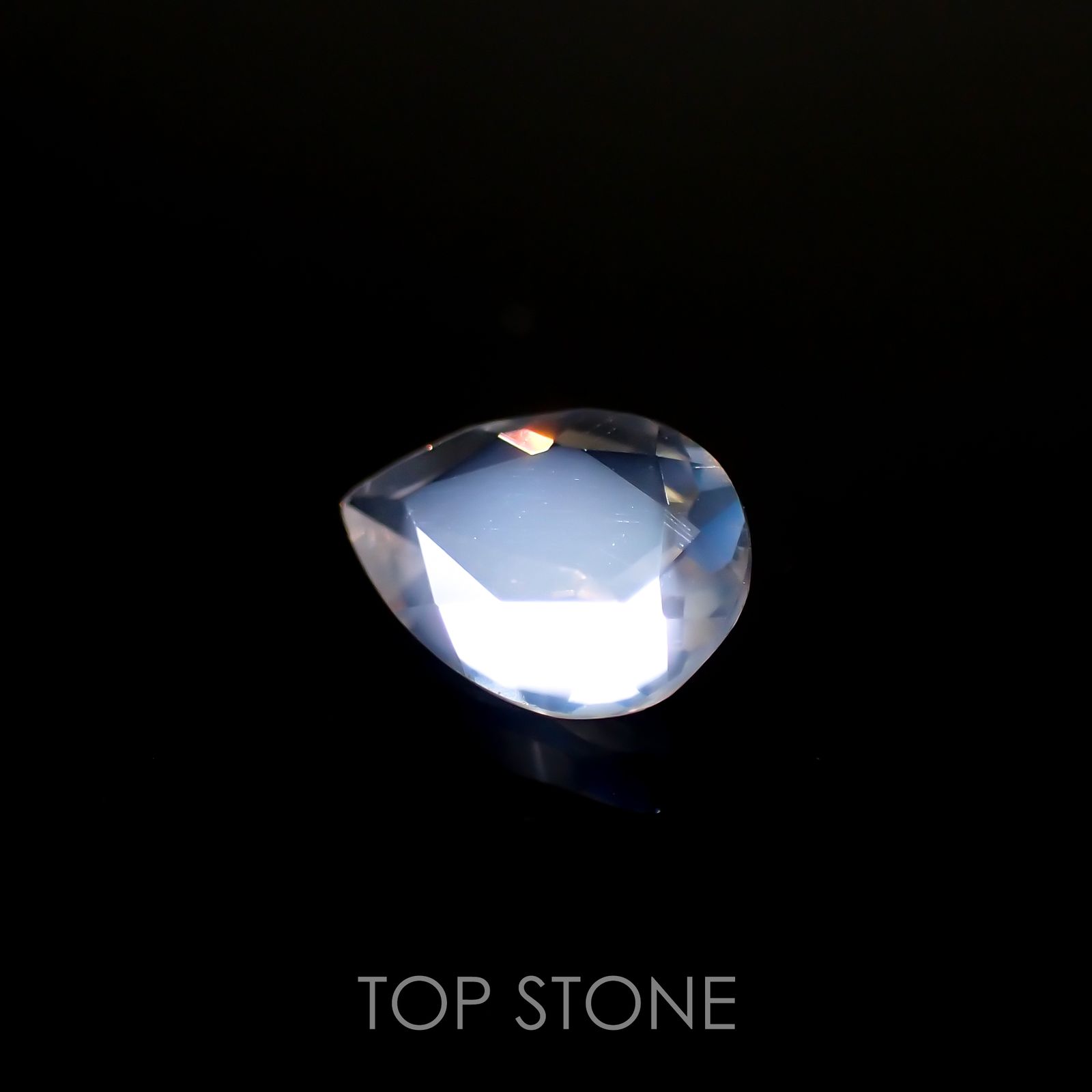 ムーンストーン(宝石名ムーンストーン)インド/スリランカ産 0.51ct 識別済[211113668]7.1x5mm前後