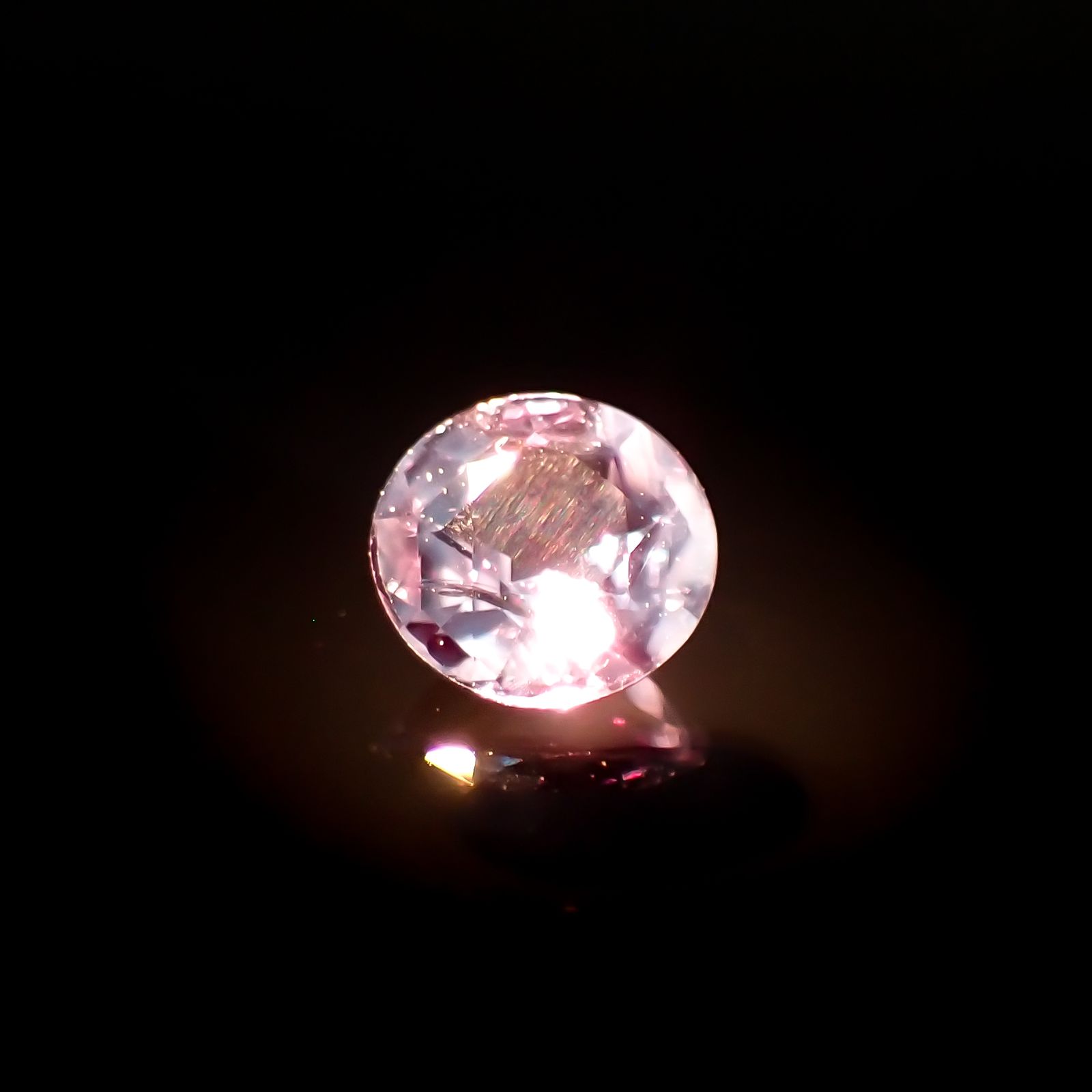 アレキサンドライト(宝石名アレキサンドライト)ブラジル産 0.15ct 識別済[230522052]3.4x3.4mm前後