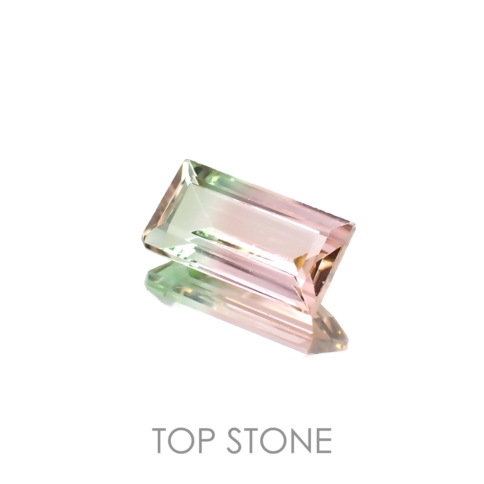 バイカラートルマリン コンゴ民主共和国産 2.59ct[230220537]11.8x5.9mm前後