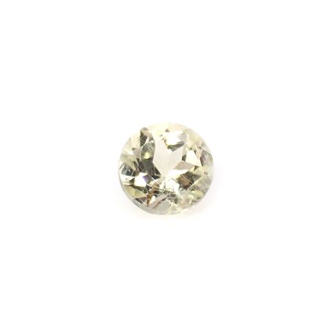 イエローダンビュライト タンザニア産 0.26ct[240125456]3.9x3.9mm前後