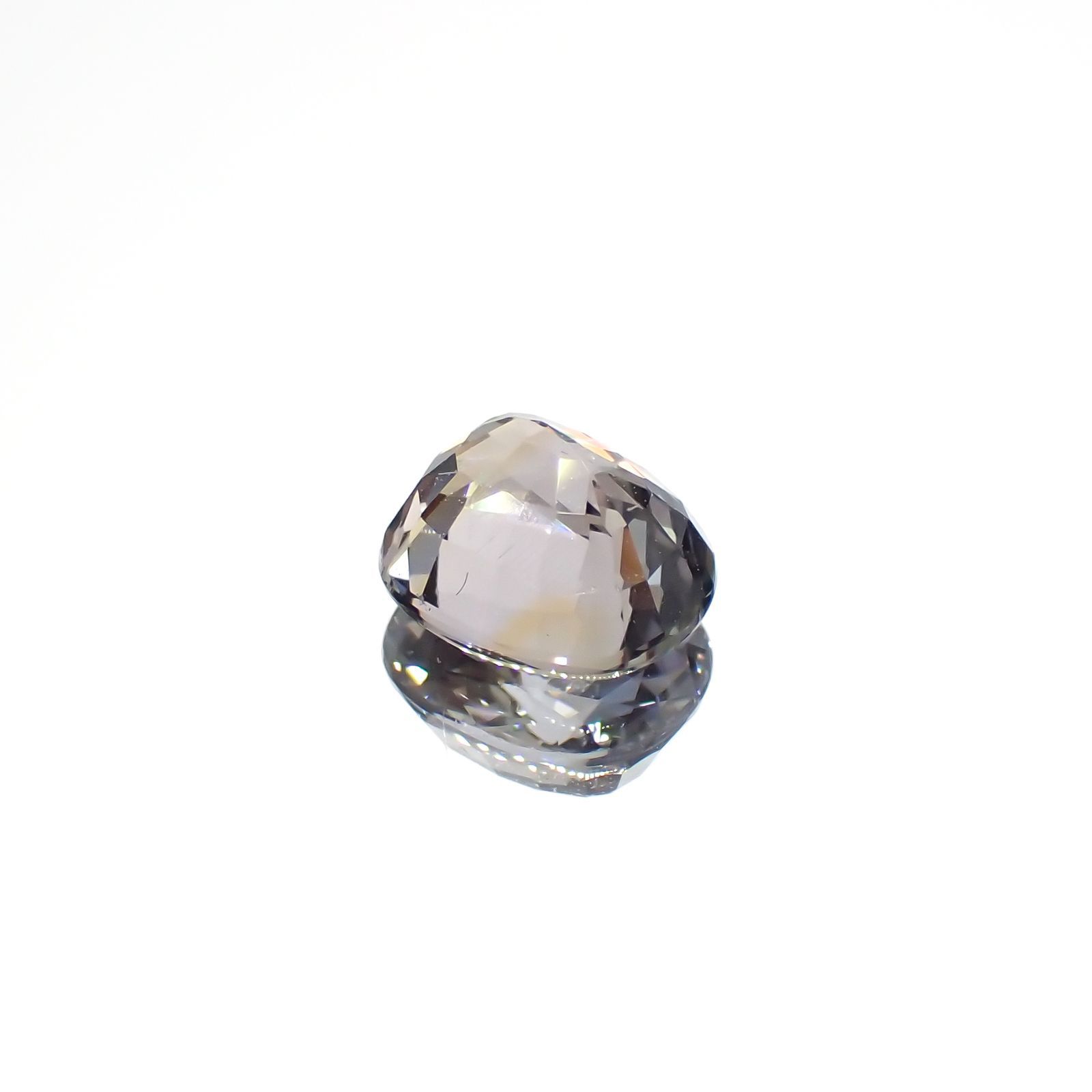 バイカラータンザナイト(宝石名ゾイサイト)タンザニア産 0.86ct 識別済[220717002]6x5.2mm前後