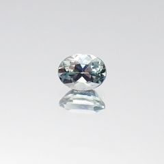 モンタナサファイア(宝石名サファイア) アメリカ・モンタナ州産 0.25ct 識別済[20116048]4×3mm前後