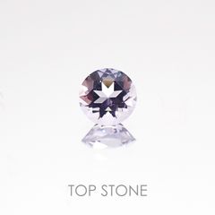 パープルスキャポライト(マリアライト) スリランカ産 ルース 0.19ct[20117028]3.9×3.9mm前後