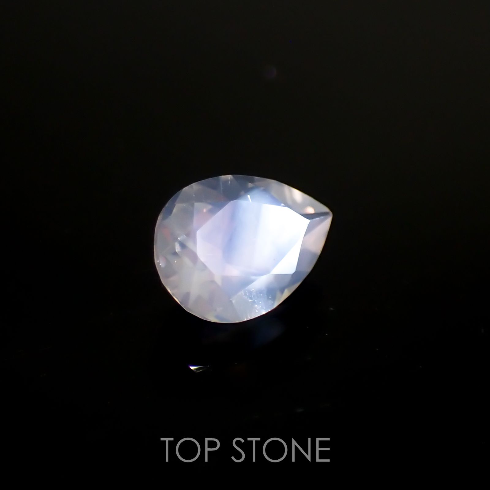 ムーンストーン(宝石名ムーンストーン)インド/スリランカ産 0.58ct 識別済[211113669]7.1x5mm前後
