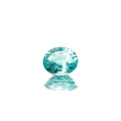パライバトルマリン ブラジル・キントス鉱山産 0.36ct [241229539]4.9x4.1mm前後