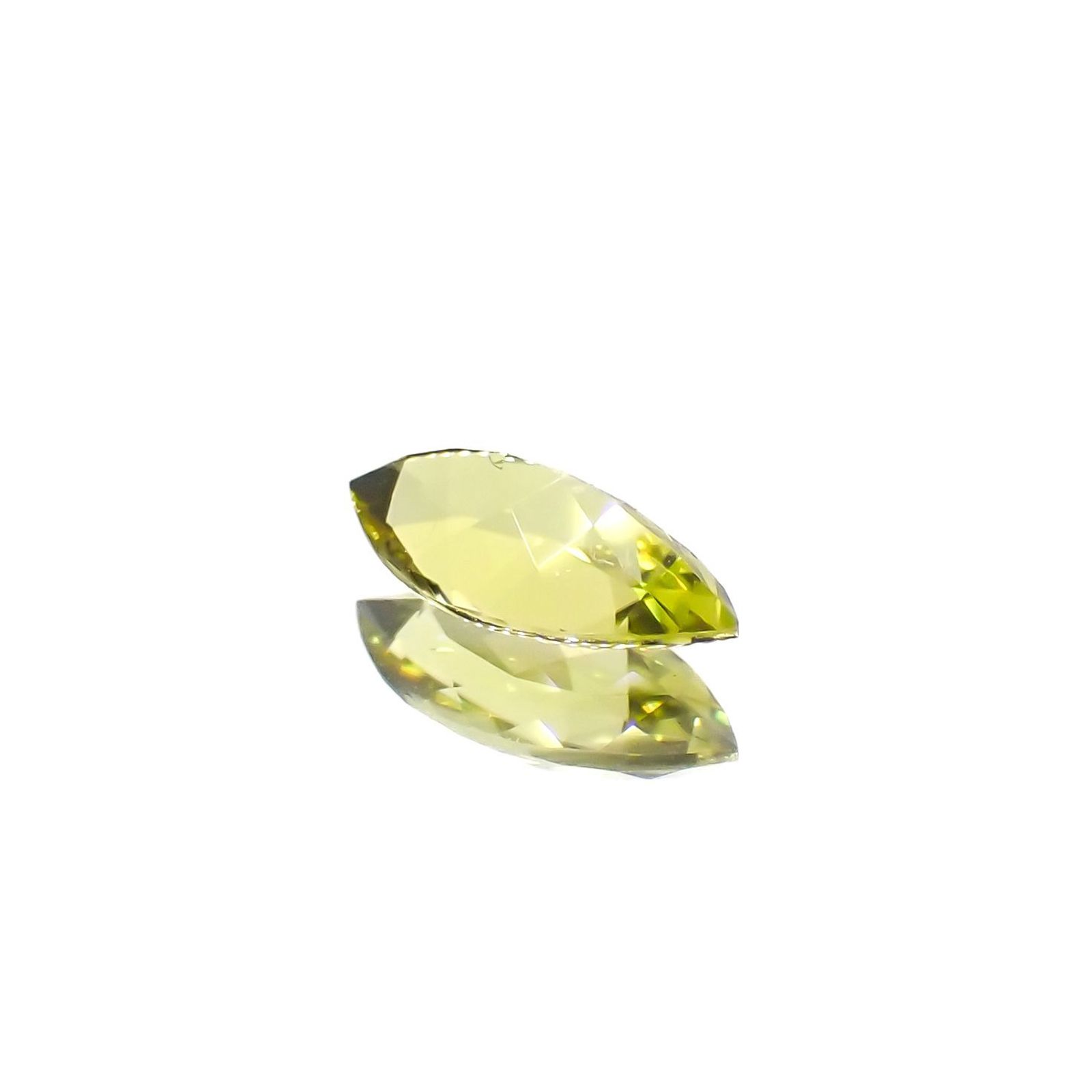 カナリートルマリン ザンビア・カナリー鉱山産 0.31ct [250823145]7x3.5mm前後