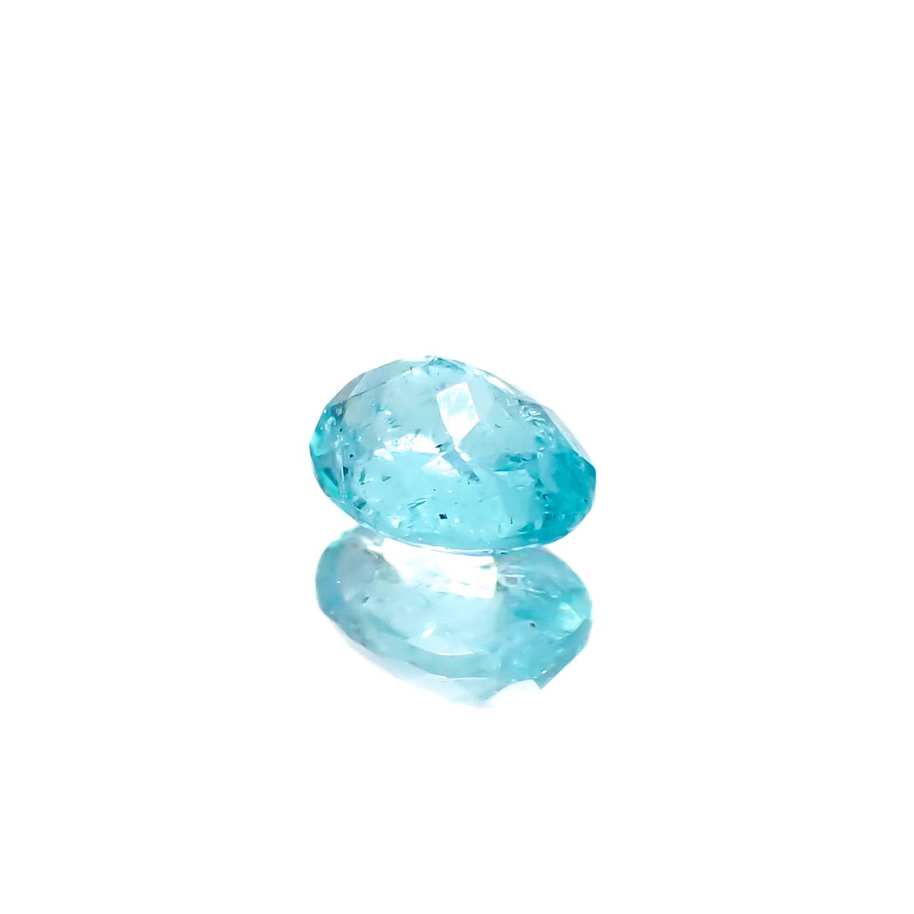 パライバトルマリン ブラジル・パライバ州バターリャ鉱山産 0.22ct[240928756]4.2x3.2mm前後