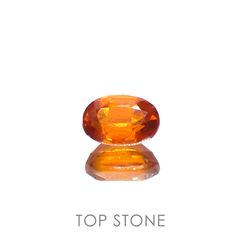 オレンジカイヤナイト ネパール産 0.84ct[230220593]6.1x4.1mm前後