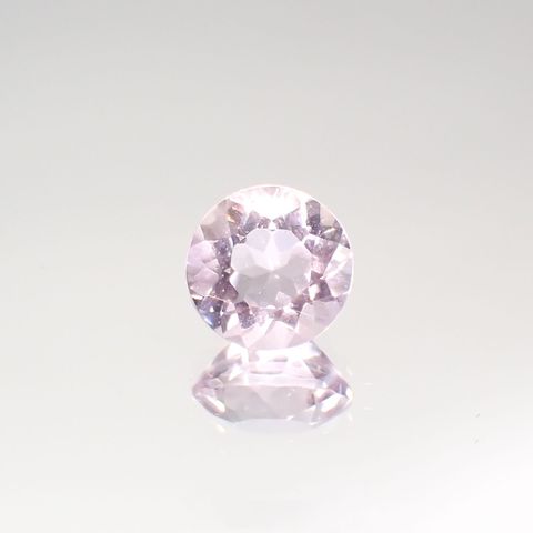 ピンクフローライト(宝石名フルオライト)ブラジル産 3.33ct 識別済[220115132]9.1x9mm前後