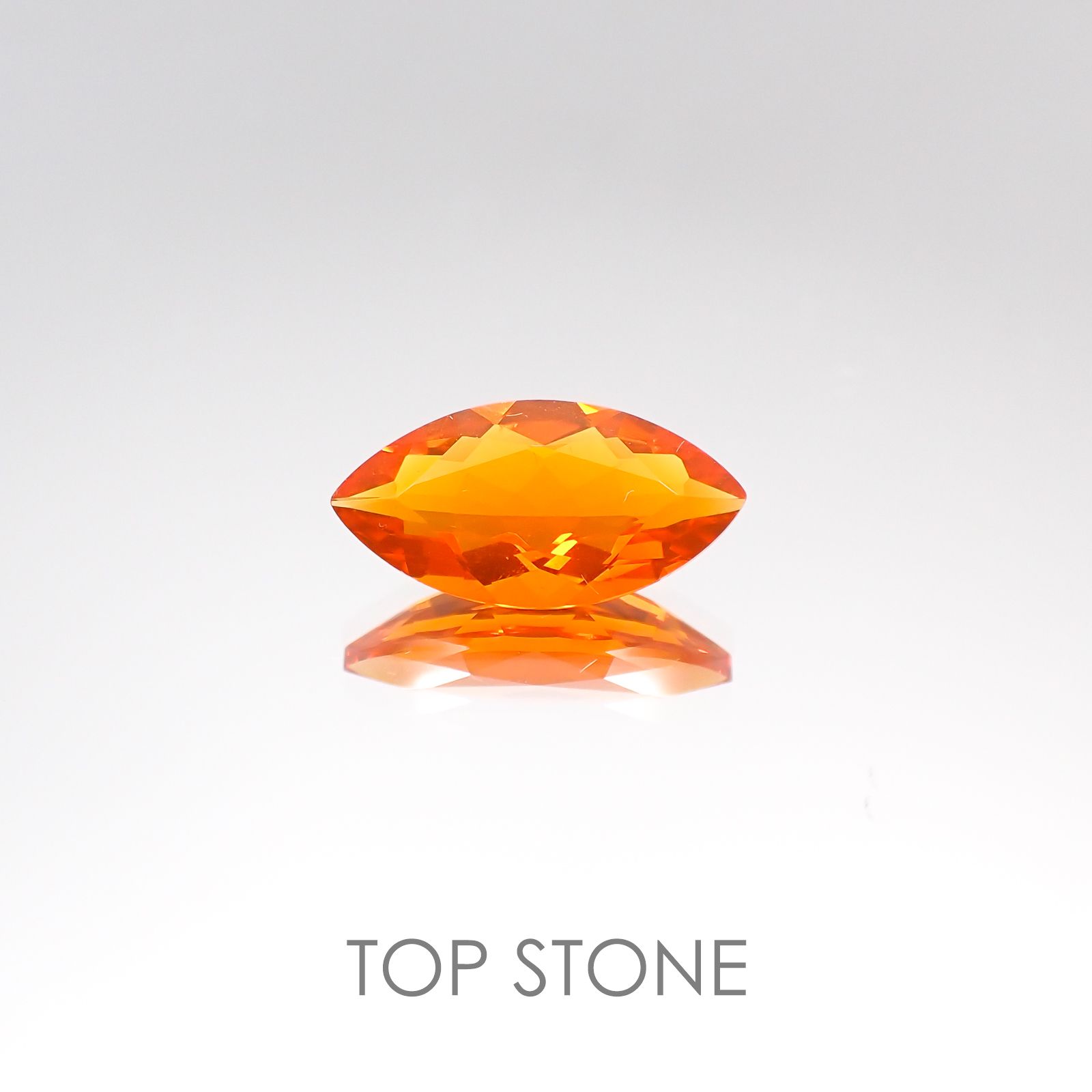 ファイヤーオパール メキシコ産 ルース 1.29ct[20117515]12.6×6.5mm前後