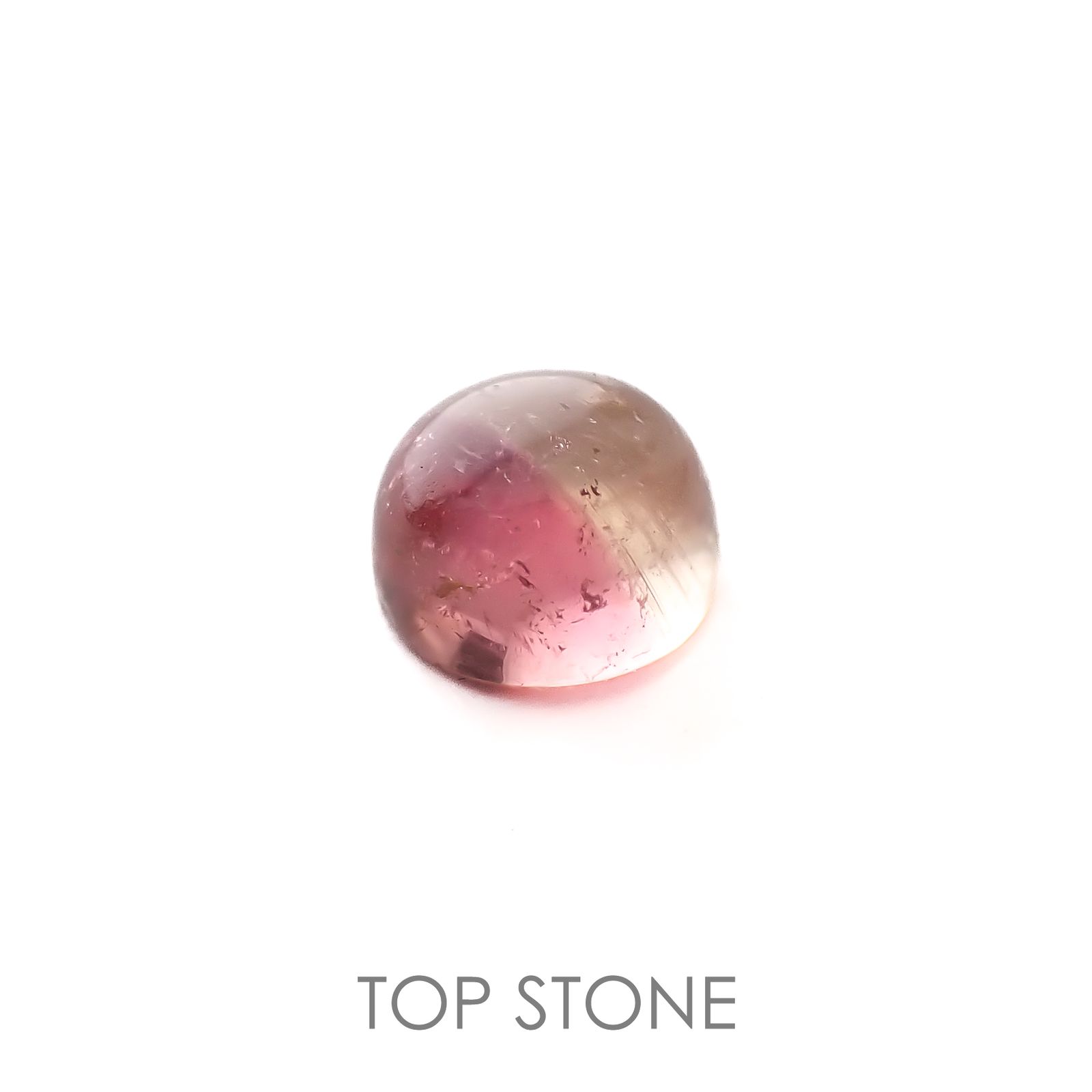バイカラートルマリン コンゴ民主共和国/アフリカ産 0.77ct[220817343]5.1x5.1mm前後