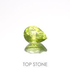 グリーンエンスタタイト(宝石名グリーン・エンスタタイト)カメルーン産 0.79ct 識別済[220917598]6.8x5mm前後