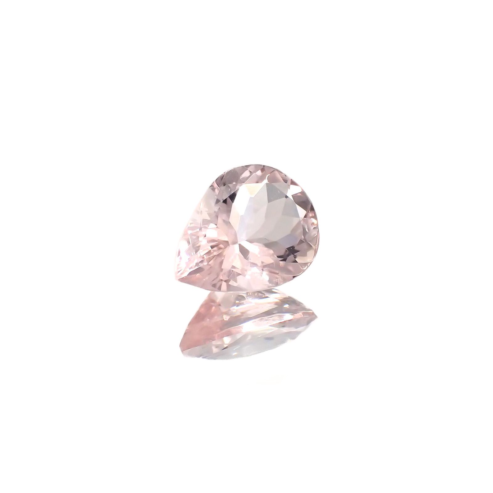 モルガナイト(宝石名モルガナイト)ナイジェリア産 1.35ct 識別済[220717065]9.1x7.1mm前後