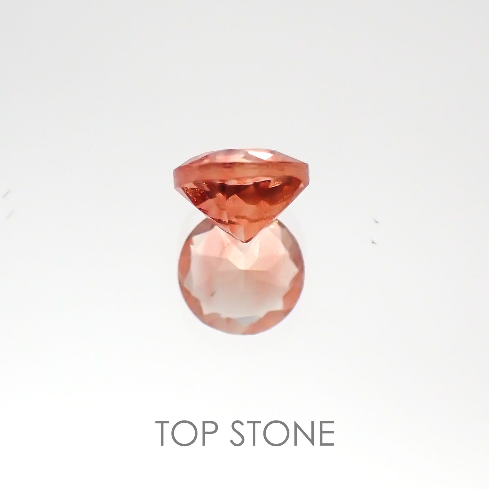 オレゴンサンストーン アメリカ産 ルース 0.49ct[20118325]5.1×5.1mm前後