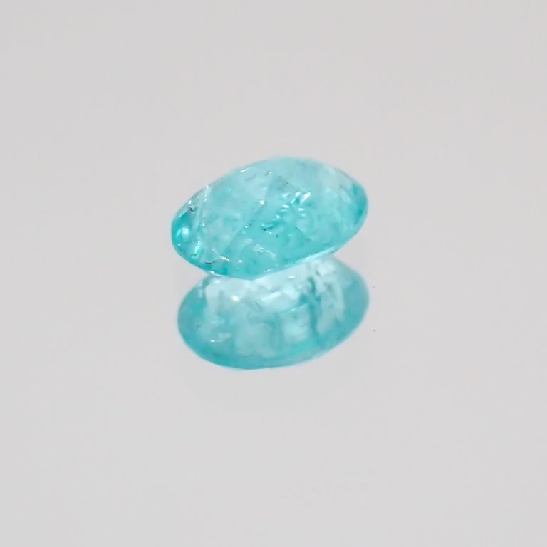 パライバトルマリン ブラジル産 ルース 0.159ct[20129247]3.9×3mm前後
