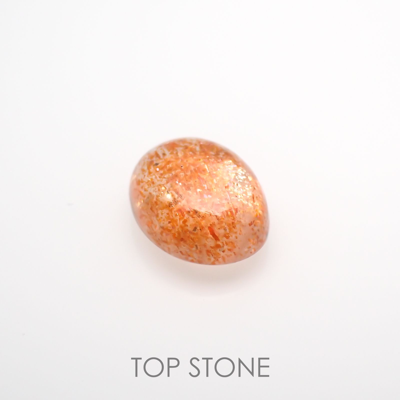 イリュージョンサンストーン(宝石名フェルドスパー) タンザニア産 2.75ct 識別済[211013335]10×7.9mm前後