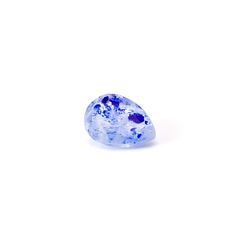 ラズライトインソーダライト フルオレッセンス アフガニスタン産 0.87ct / 8.2x6.3mm前後 [260432001]