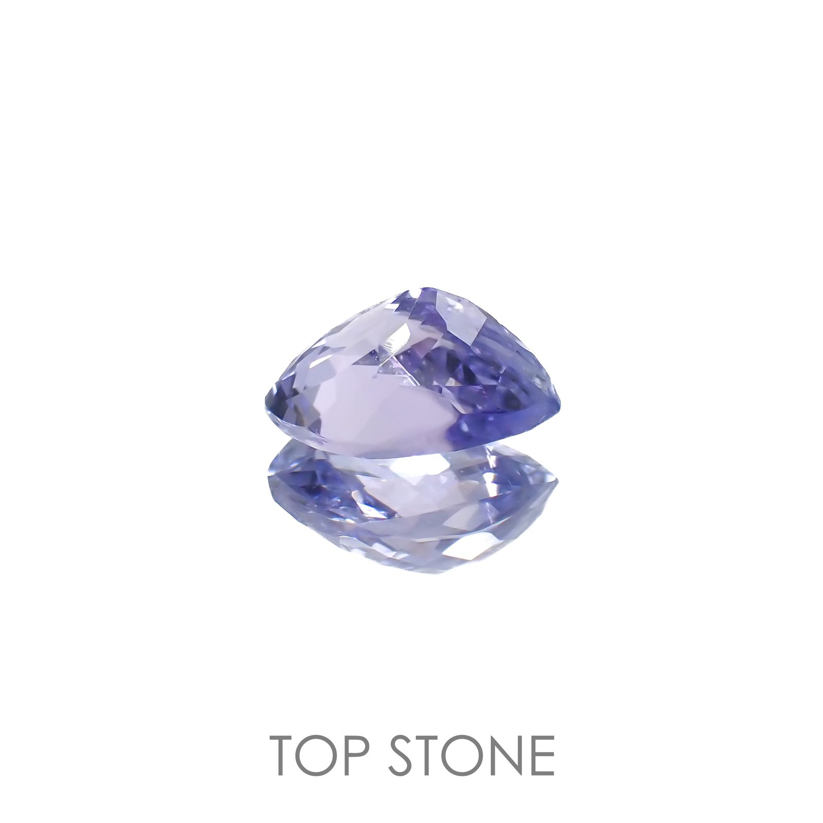 バイカラータンザナイト(宝石名タンザナイト)タンザニア産 1.20ct 識別済[220917744]7.9x5.9mm前後