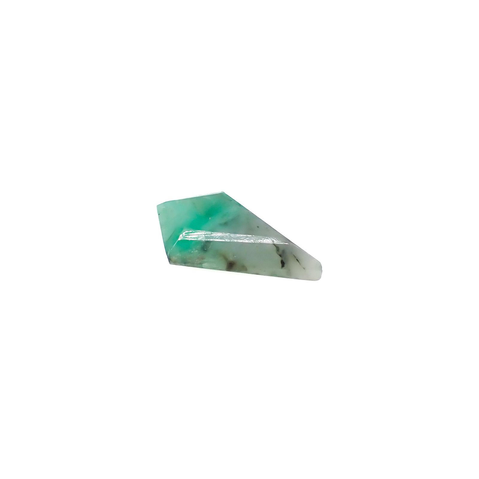 ◇カスタムカット◇エメラルド ブラジル産 2.00ct[240326485]14.5x9.1mm前後
