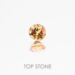 スペサルティンガーネット マンダリンオレンジカラー ケニア産 ルース 0.16ct[20084392]3.1×3.1mm前後