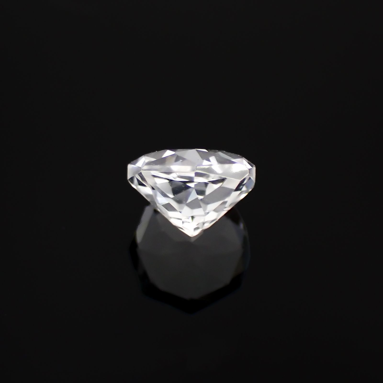 ◇オクタゴンカット◇ホワイトトパーズ ブラジル産 1.76ct[221119160]7x6.9mm前後