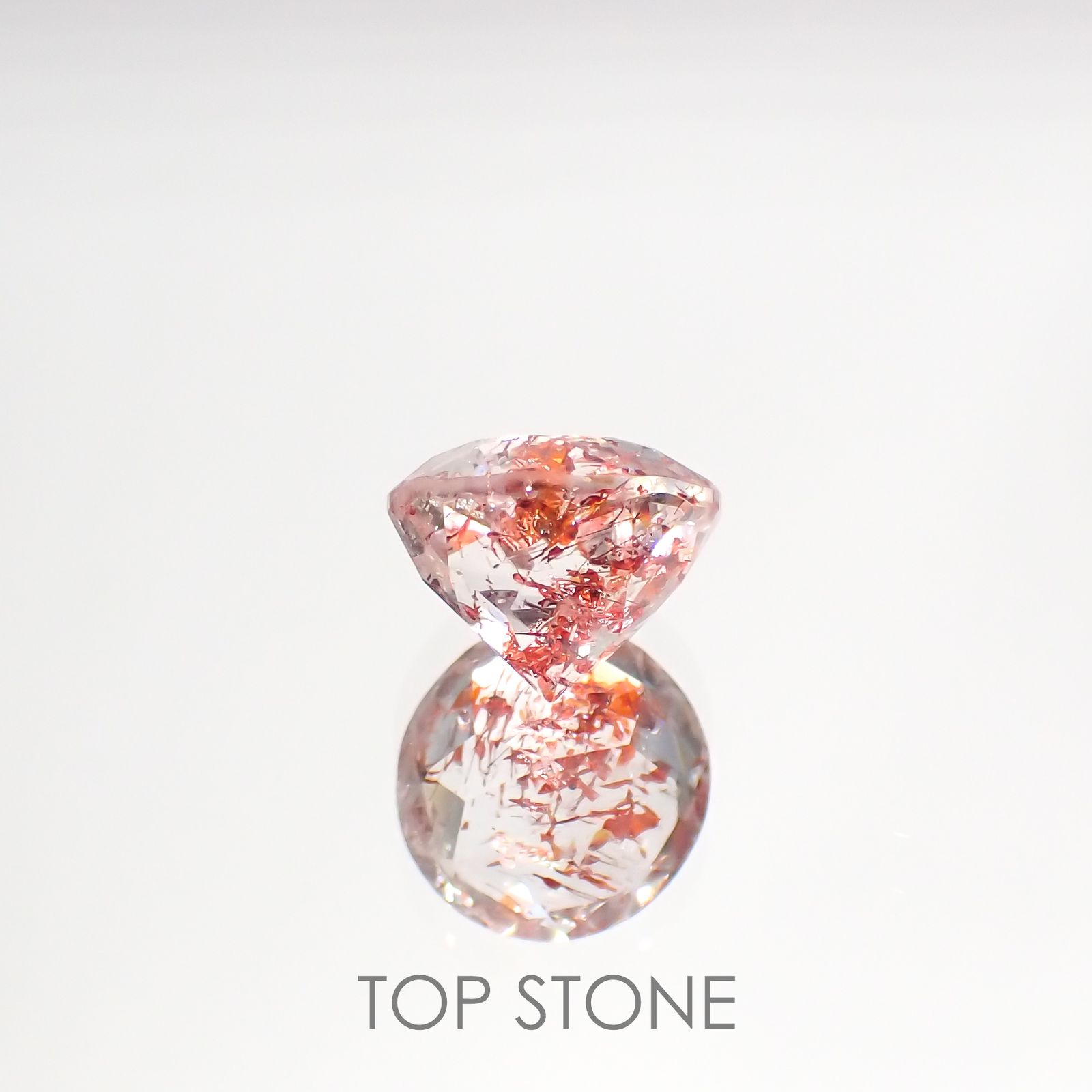 ファイヤークォーツ ナイジェリア産 2.43ct[220114763]8.5x8.5mm前後